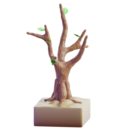 Dry Tree  3D Icon