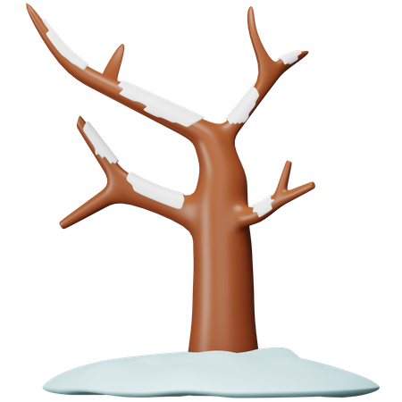 Dry Tree  3D Icon