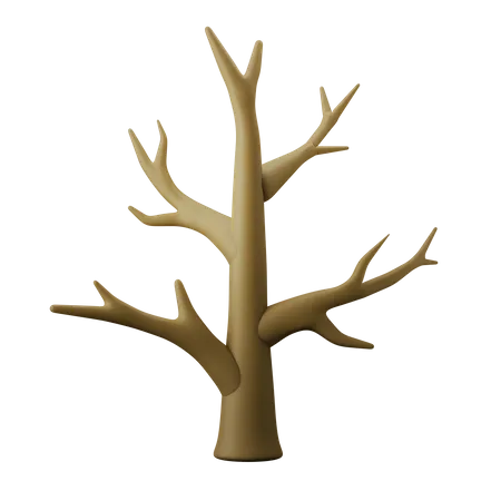 Dry Tree  3D Icon