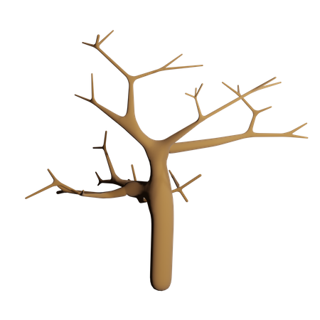 Dry Tree  3D Icon