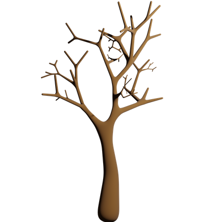 Dry Tree  3D Icon