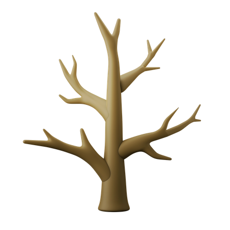 Dry Tree  3D Icon