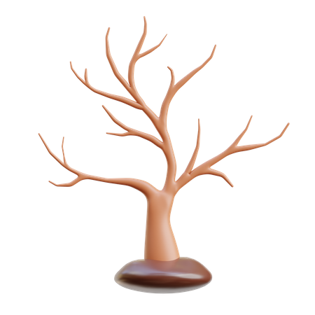 Dry Tree  3D Icon