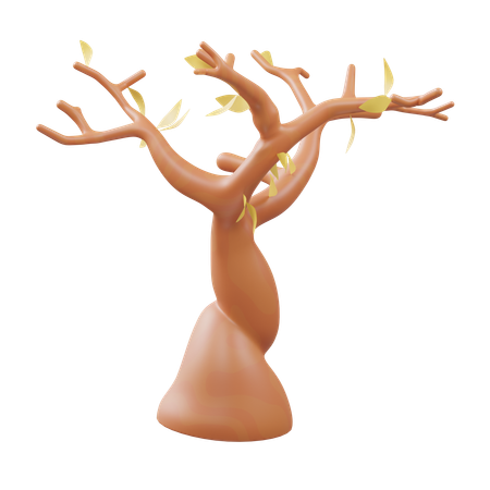 Dry Tree  3D Icon