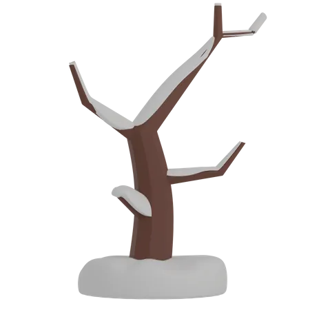 Dry Tree  3D Illustration