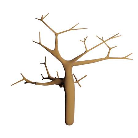 Dry Tree  3D Icon