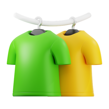 Drying Clothes  3D Icon