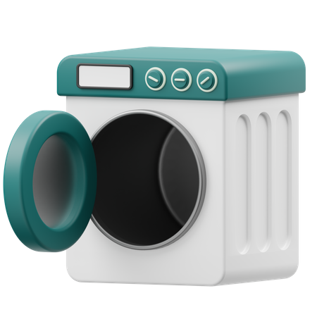 Drying Machine  3D Icon