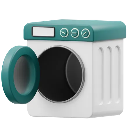 Drying Machine  3D Icon