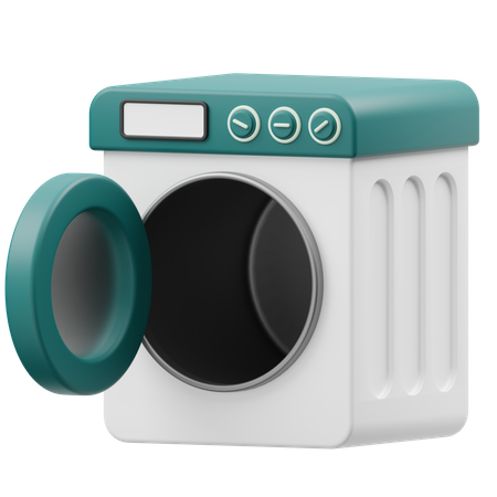 Drying Machine  3D Icon