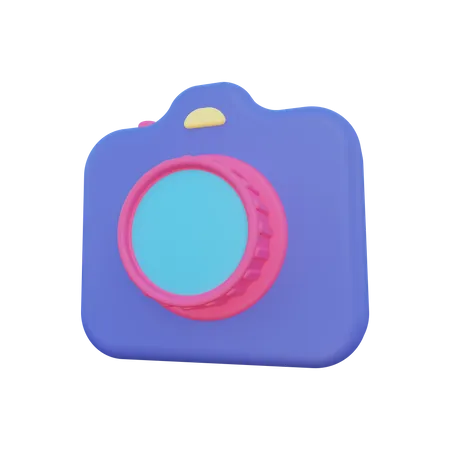 Dsla Camera  3D Illustration