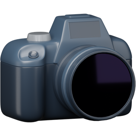 DSLR Camera  3D Icon