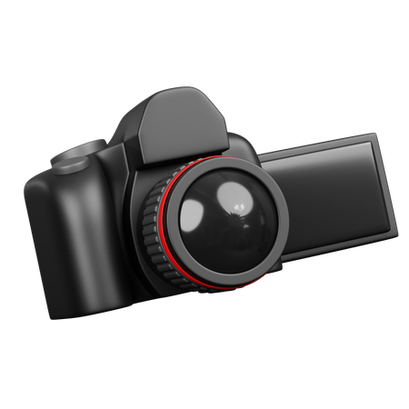 Dslr Camera  3D Icon
