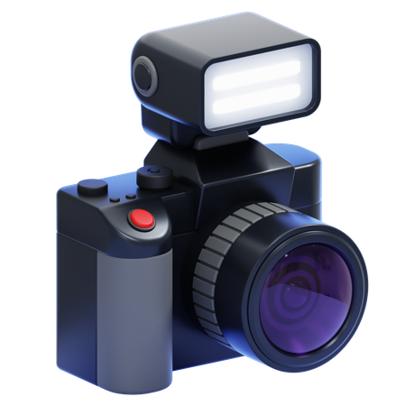 DSLR Camera  3D Icon