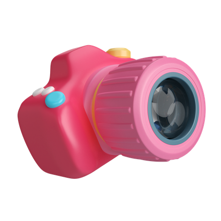 DSLR Camera 3D Icon