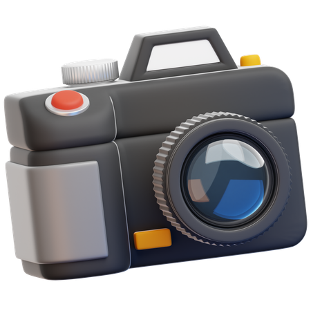 DSLR-Kamera  3D Icon