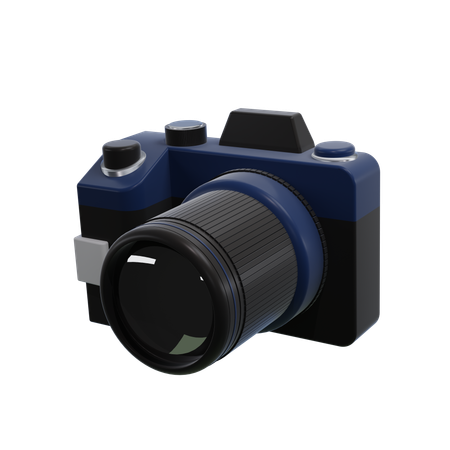 DSLR-Kamera  3D Icon