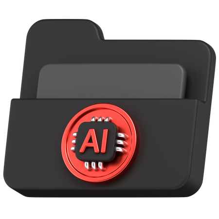 Du hast Dateien  3D Icon