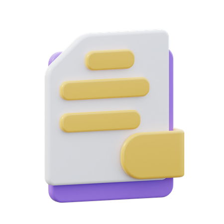 Du hast Dateien  3D Icon