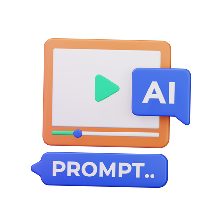Du hast ein Video  3D Icon
