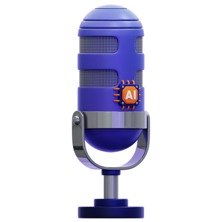 Du hast einen Sprachgenerator  3D Icon