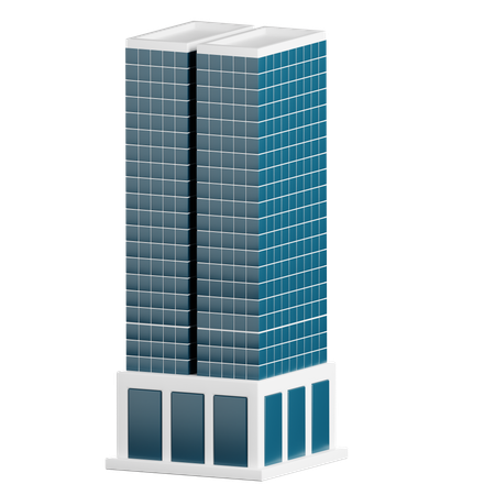 Retângulo de núcleo duplo  3D Icon