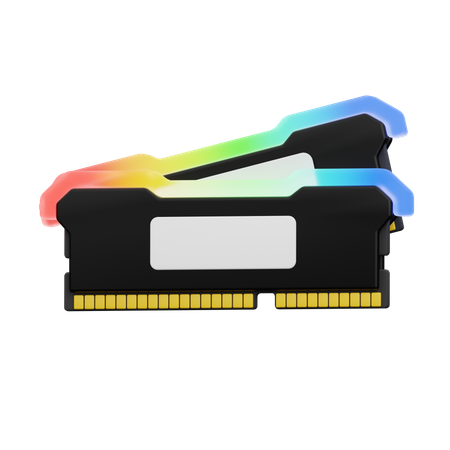 Dual RAM RGB  3D Icon