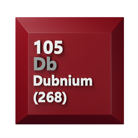 Dubnium  3D Icon