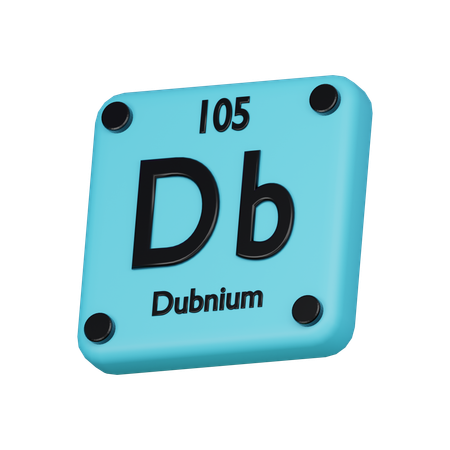 Dubnium  3D Icon