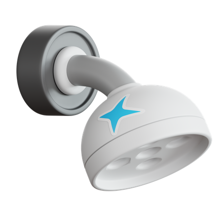 Ducha  3D Icon