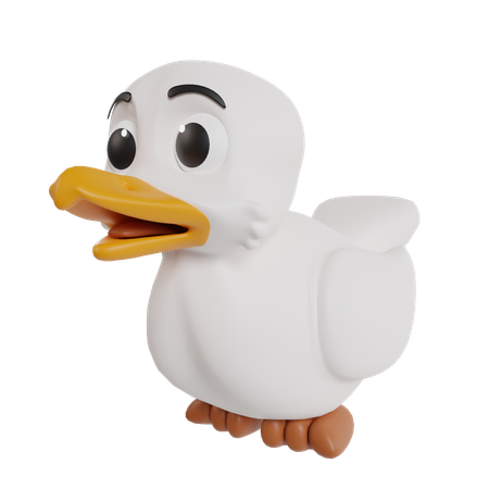 Duck  3D Icon