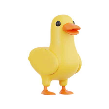 Duck  3D Icon