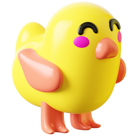 Duck  3D Icon