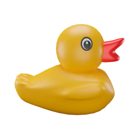 Duck  3D Illustration