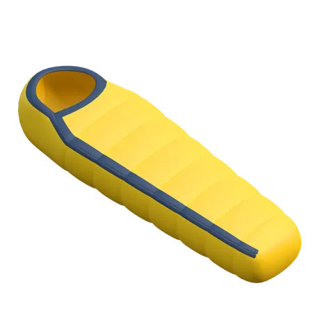 Duck Down Sleeping Bag  3D Icon