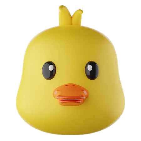 Duck Emoji  3D Icon