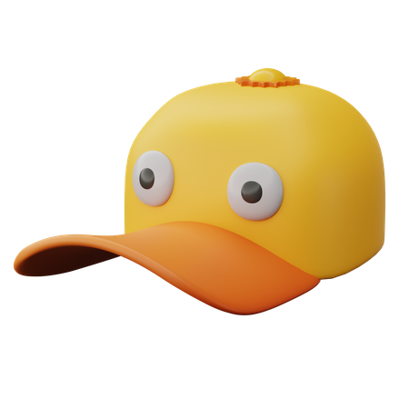 Duck Hat  3D Icon