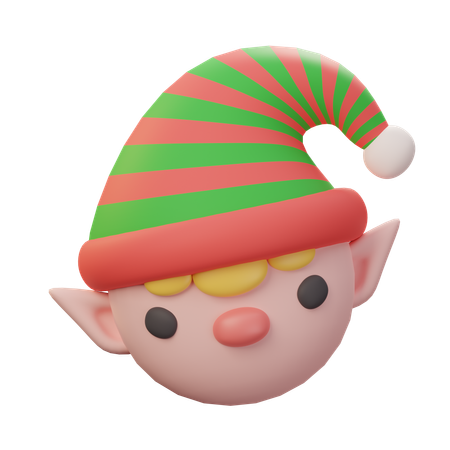 Elfo de Natal  3D Icon