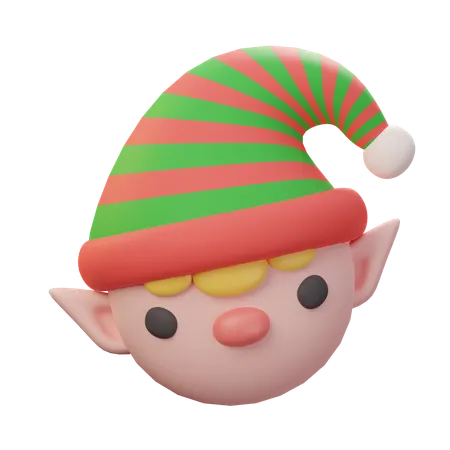 Elfo de Natal  3D Icon