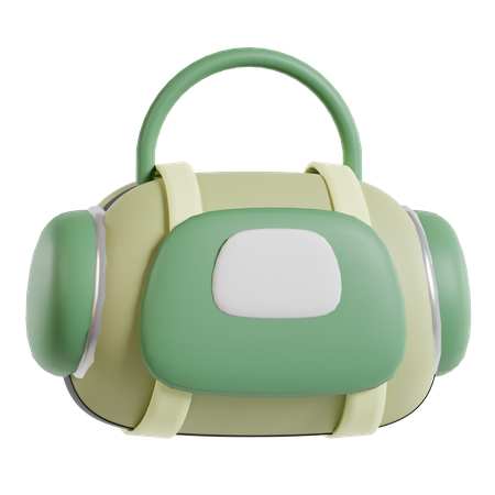 Duffle Bag  3D Icon