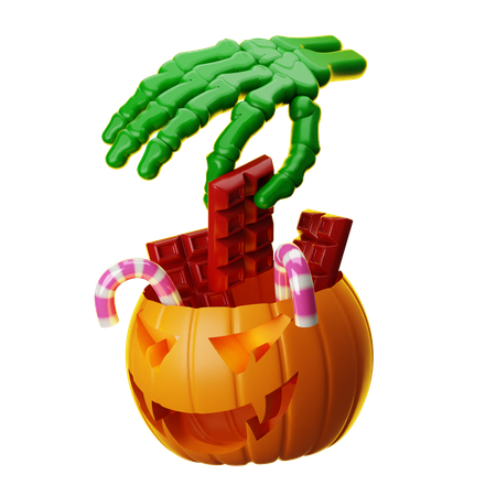 Dulce de Halloween  3D Icon