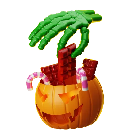 Dulce de Halloween  3D Icon