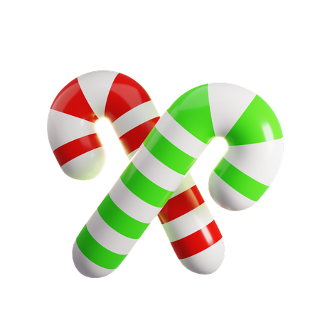 Dulces de navidad  3D Icon