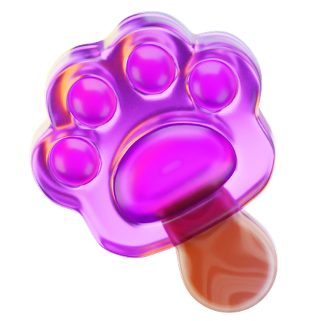 Dulces para los pies  3D Icon