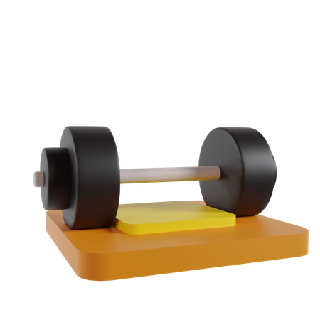 Dumb bell  3D Icon