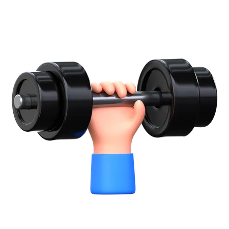 Dumbbell 3 D Diet And Nutrition Icon 3D Icon