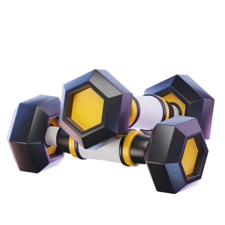 Dumbbell  3D Icon