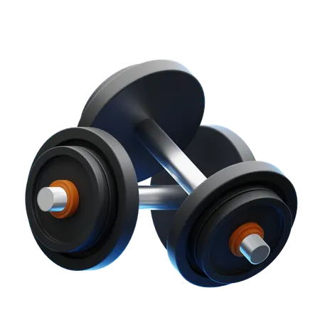 Dumbbell  3D Icon