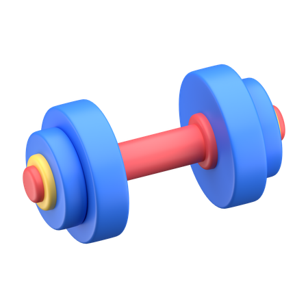 Dumbbell  3D Icon