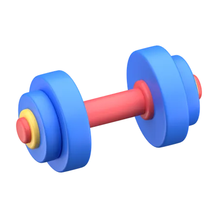 Dumbbell  3D Icon